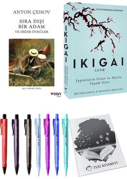 Ikigai Japonların Uzun ve Mutlu Yaşam Sırrı ve Sıra Dışı Bir Adam Anton Çehov