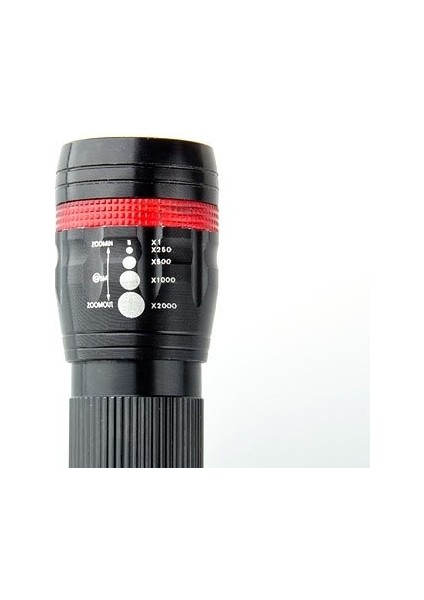 Power Ledli ve Zoomlu 2 Km Menzilli Alüminyum El Feneri fiyatları