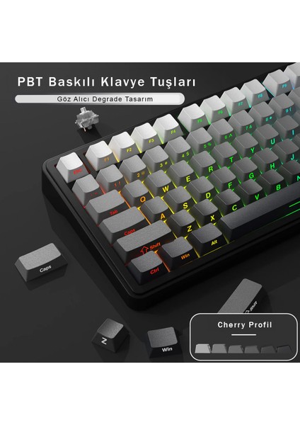 Attack Shark X85 Mekanik Klavye