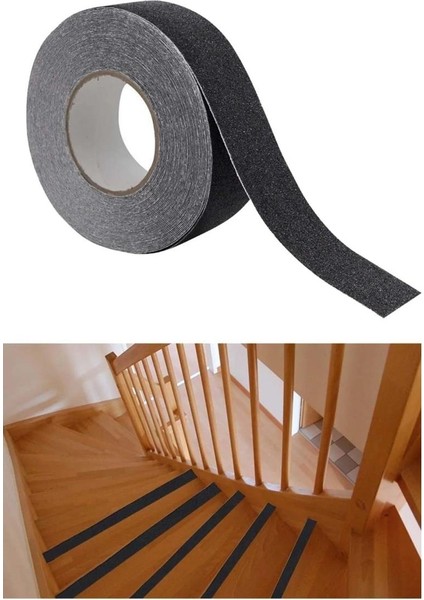 Merdiven Zemin Kaydırmazlık Bant 50 mm x 25 mt Siyah