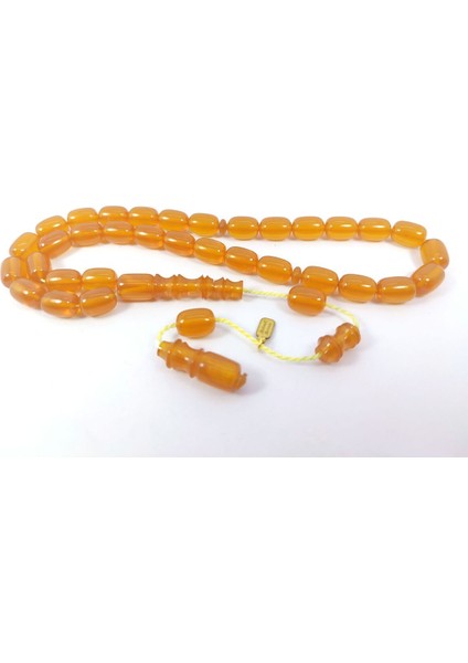 Mehmet Mercan Usta Eseri Imzalı Imame Oturtma Çift Cila Alman Zar Kehribar Sertifikalı 6600