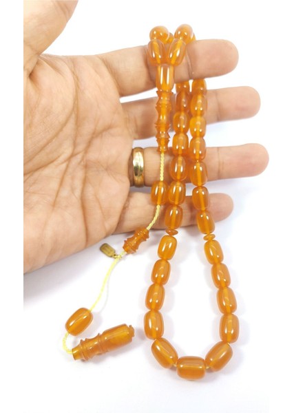 Mehmet Mercan Usta Eseri Imzalı Imame Oturtma Çift Cila Alman Zar Kehribar Sertifikalı 6600 fırsatları