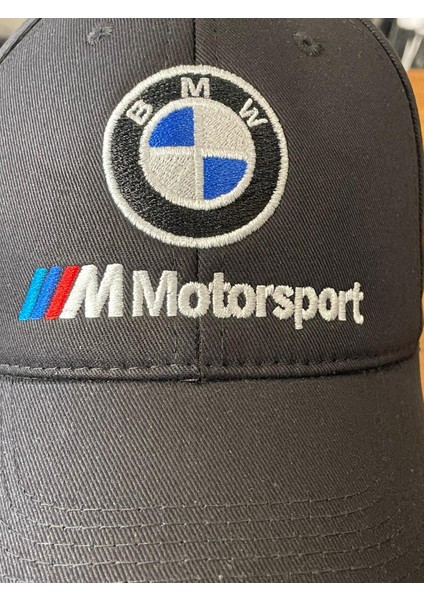 Bmw Motorsports Nakışlı Siyah Renk Unisex Beyzbol Cap Şapka indirimleri