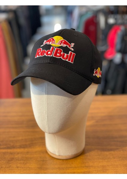 Red Bull Nakışlı Unisex Siyah Renk Beyzbol Cap Şapka
