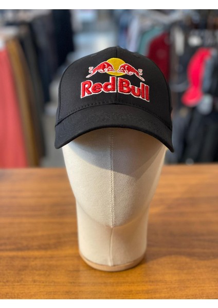 Red Bull Nakışlı Unisex Siyah Renk Beyzbol Cap Şapka