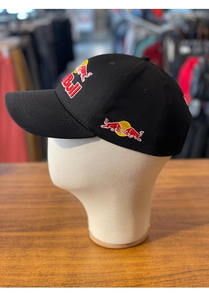 Red Bull Nakışlı Unisex Siyah Renk Beyzbol Cap Şapka