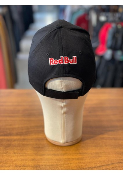 Red Bull Nakışlı Unisex Siyah Renk Beyzbol Cap Şapka