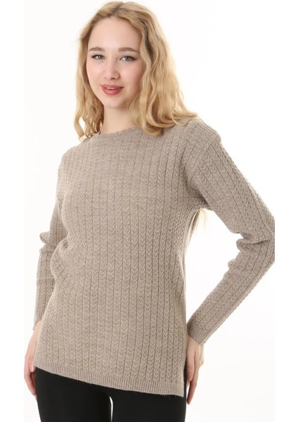 Kadın Saç Örmeli Anne Triko Kışlık Yün Kazak fırsatları