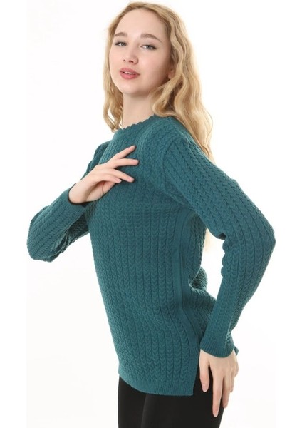 Kadın Saç Örmeli Anne Triko Kışlık Yün Kazak fırsatları