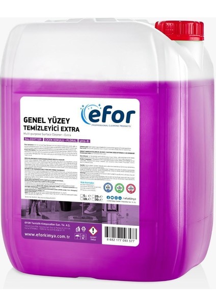 Extra Parfümlü Yüzey Temizleyici 20 kg