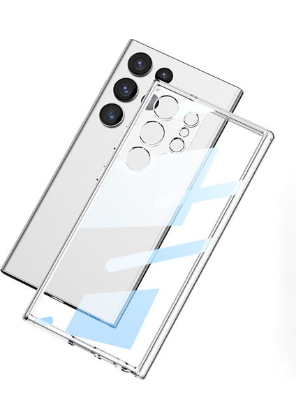 Samsung Galaxy S25 Ultra Kılıf Esnek ve Şeffaf Sheer Premium Tpu Silikon Kapak