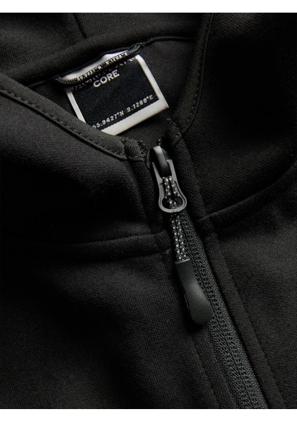 Jcofusıon Sweat Zıp Hood Noos Erkek Siyah Sweatshirt - 12260150 fiyatları