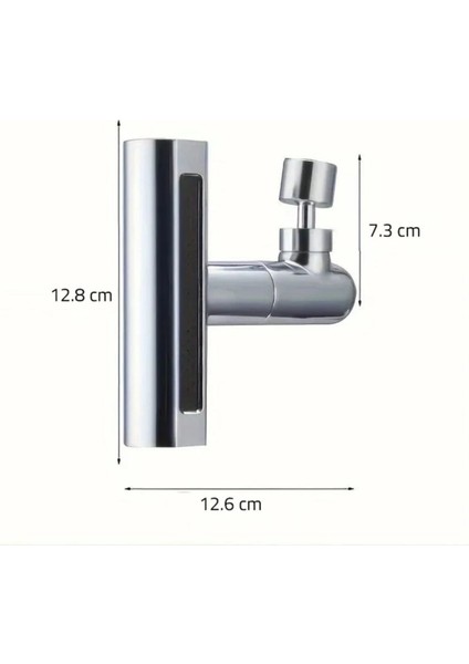 Buffer® 3 Farklı Modlu Çok Amaçlı Musluk Adaptörü Evrensel Musluk Başlığı Şelale Musluk