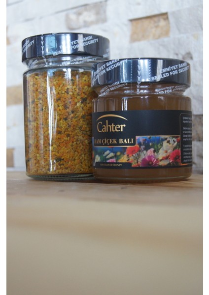 Organik Karakovan Süzme Çiçek Balı 300 gr + Doğal Organik Kuru Polen 200 gr fiyatları