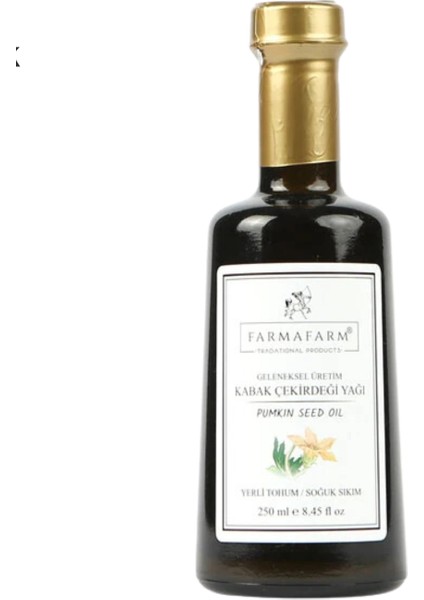 Soğuk Sıkım Kabak Çekirdeği Yağı 250 ml Yerli Üretim, Omega 3 & 6, Vitamin ve Mineral Zengini indirimleri