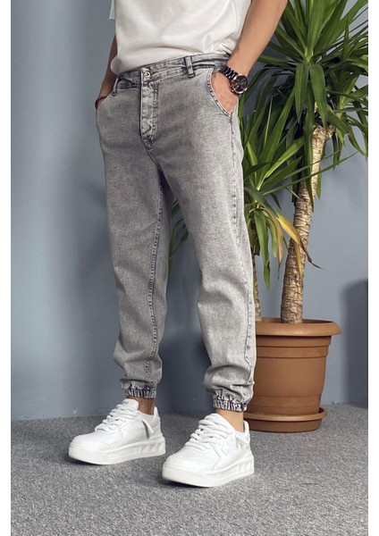 Paçası Lastikli Boyfriend Jogger Kot Pantolon fiyatları