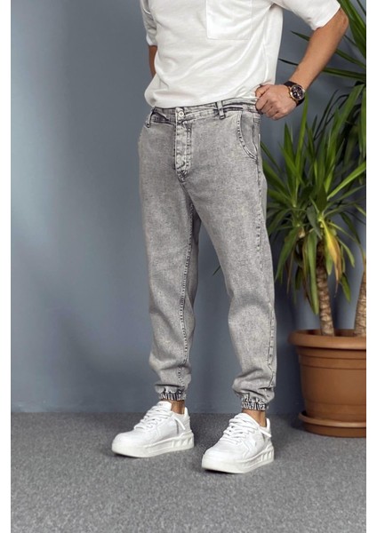 Paçası Lastikli Boyfriend Jogger Kot Pantolon indirimleri