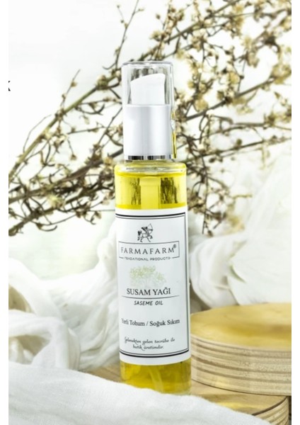 Soğuk Sıkım Susam Yağı 50 ml Beyaz Susam ve Ata Tohumu fırsatları