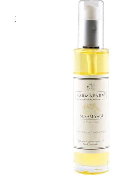 Soğuk Sıkım Susam Yağı 50 ml Beyaz Susam ve Ata Tohumu indirimleri