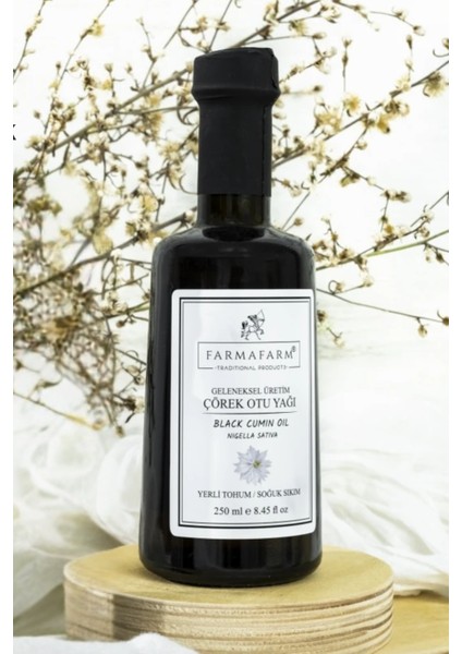 Soğuk Sıkım Çörek Otu Yağı 250 ml Yerli Ürün, Ata Tohumu, Geleneksel Üretim, Bitkisel Yağ fırsatları