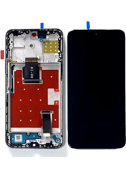 Honor X8 LCD Ekran Dokunmatik Çıtalı Siyah