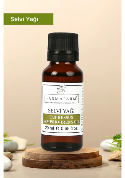 Selvi Servi Yağı 20 ml Aromatik ve Cilt Bakımı Için Doğal Çözüm