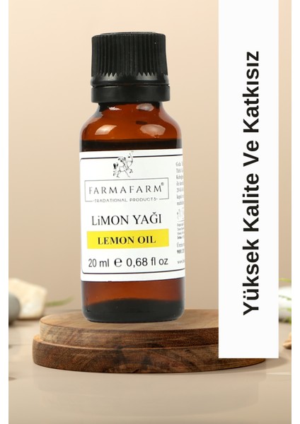 Limon Yağı 20 ml Aromatik Yağ