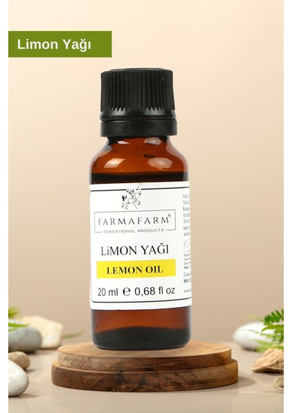 Limon Yağı 20 ml Aromatik Yağ