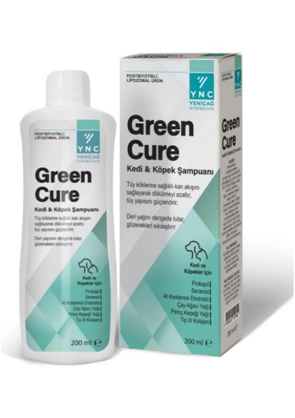 Green Cure Tüy ve Deri Bakım Şampuanı 200ML