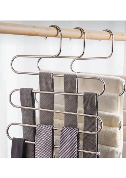 Dolap Içi 5 Katlı Metal Pantolon,eşarp,fular,şal Askılığı,tek Adet fiyatları