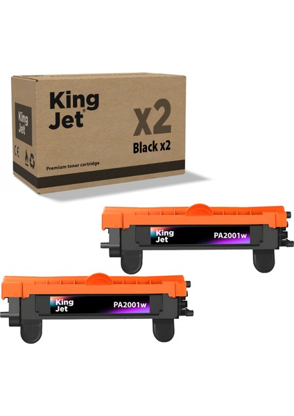 PA2001W Muadil Toner 2'li Paket - Kyocera Uyumlu TK-1240/TK-1248 Muadil Toner