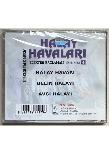 Halay Havaları Elektro Bağlamalı Özel Seri 4 CD