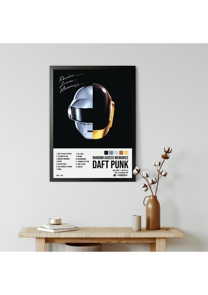 Daft Punk - Random Access Memories Albüm / Çerçeveli Poster Tablo