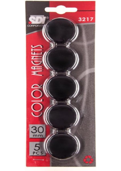 Esmo 3217 Sdı Mıknatıs 30 Mm. 5li Blister