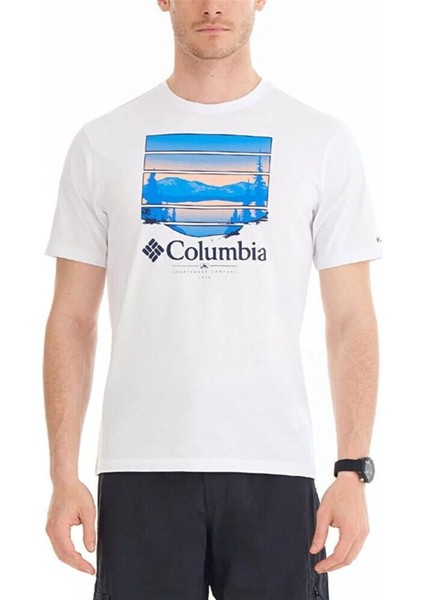Csc M Colorful Vista Ss Tee Erkek Kısa Kollu Tişört CS0304-100