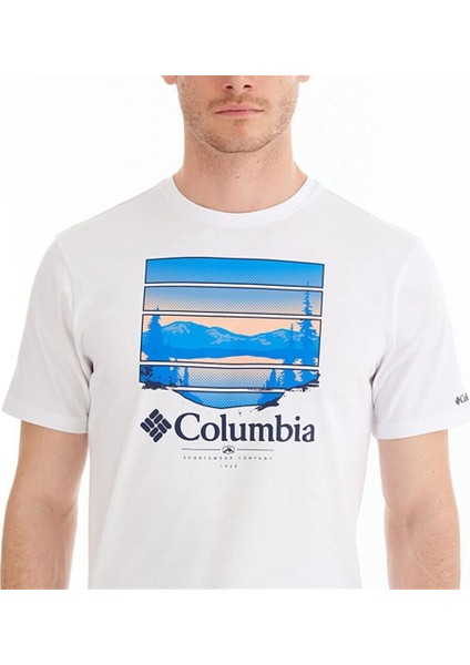 Csc M Colorful Vista Ss Tee Erkek Kısa Kollu Tişört CS0304-100 fiyatları