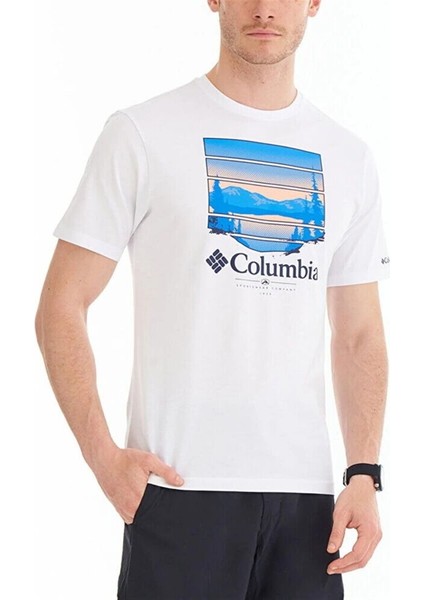 Csc M Colorful Vista Ss Tee Erkek Kısa Kollu Tişört CS0304-100 modelleri