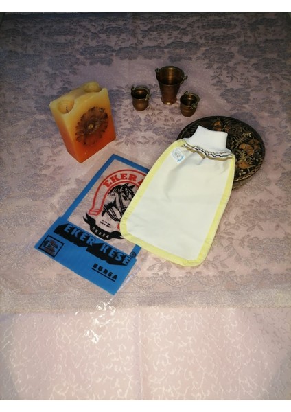 Konfor Sarı Biyeli Hızlıgiy Kese Seti-2 Adet Kese-Lastikli Kese-Banyo ve Duş Kesesi fiyatları