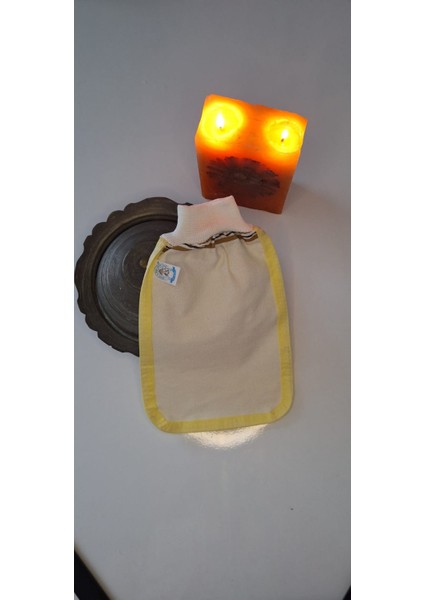 Konfor Sarı Biyeli Hızlıgiy Kese Seti-2 Adet Kese-Lastikli Kese-Banyo ve Duş Kesesi modelleri