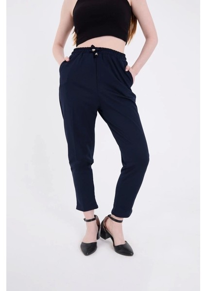 Tam Kalıp Basic Eşofman Pantolon - Lacivert modelleri