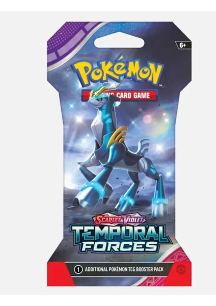 Tcg Scarlet Violet Temporal Forces Tek Booster Paket