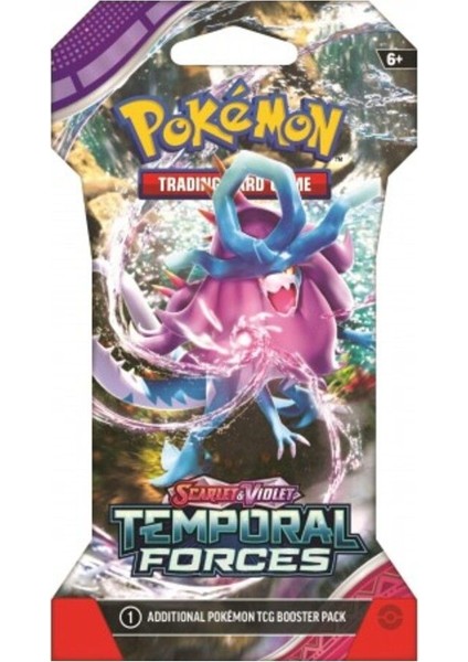 Tcg Scarlet Violet Temporal Forces Tek Booster Paket