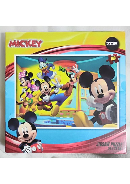 Mickey Fare Disney 100 Parça Puzzle Yapboz