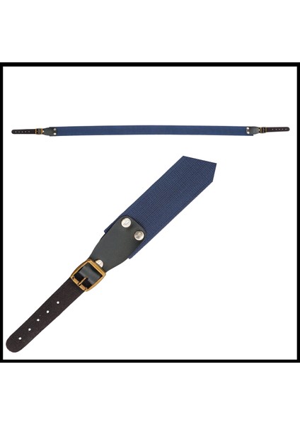 Uyguna-Yakala 4 cm Kolon - Lacivert Tüfek Askı Kayışı -042-L