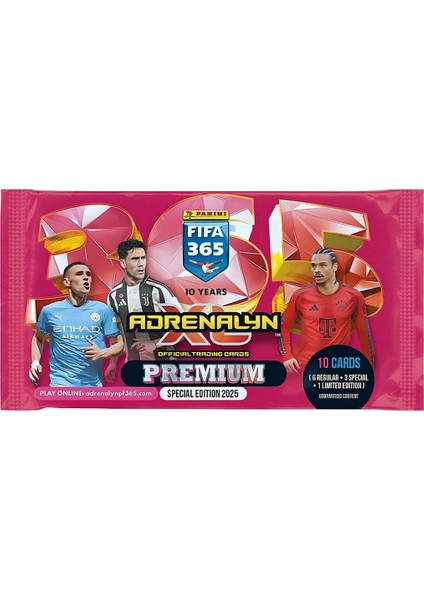 Fifa 365 Adrenalyn Xl 2025 Premium Futbolcu Kartları