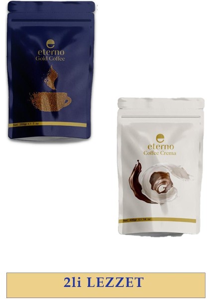 Gold + Crema ve Ezel Türk Kahvesi