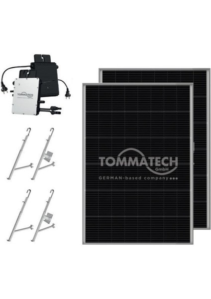 300WE 2X240WP Mikro Inverter Balkon Güneş Paneli Paketi