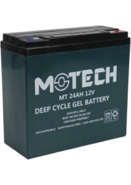 Lexron 24AH-12V Jel Akü