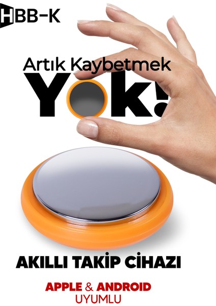 Plus Tag Ios & Android Uyumlu Airtag Akıllı Gps Takip Cihazı