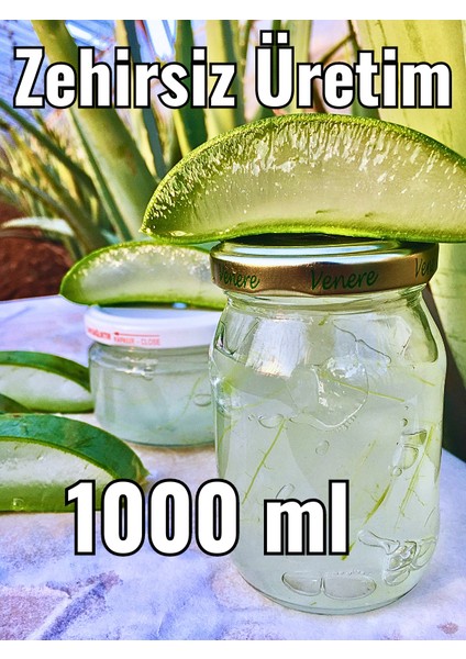 Aloe Vera Jel Doğal 1000 ml Ilaçsız Üretim